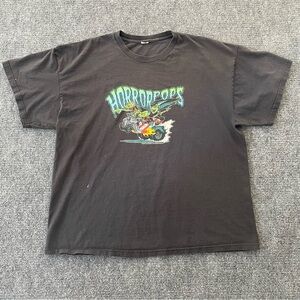 Horrorpops Black Graphic T-Shirt